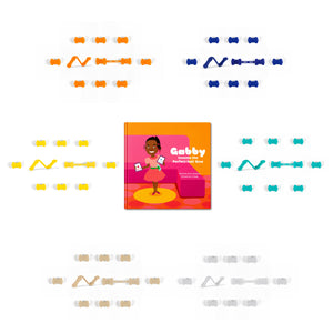 Book and Daddy's Girl GaBBY Bows (60) Bundle