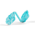 Turquoise Sweet Pea GaBBY Bows (10)
