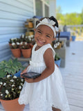 Clear Sweet Pea GaBBY Bows (10)