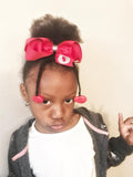 Red Little Lady GaBBY Bows (10)