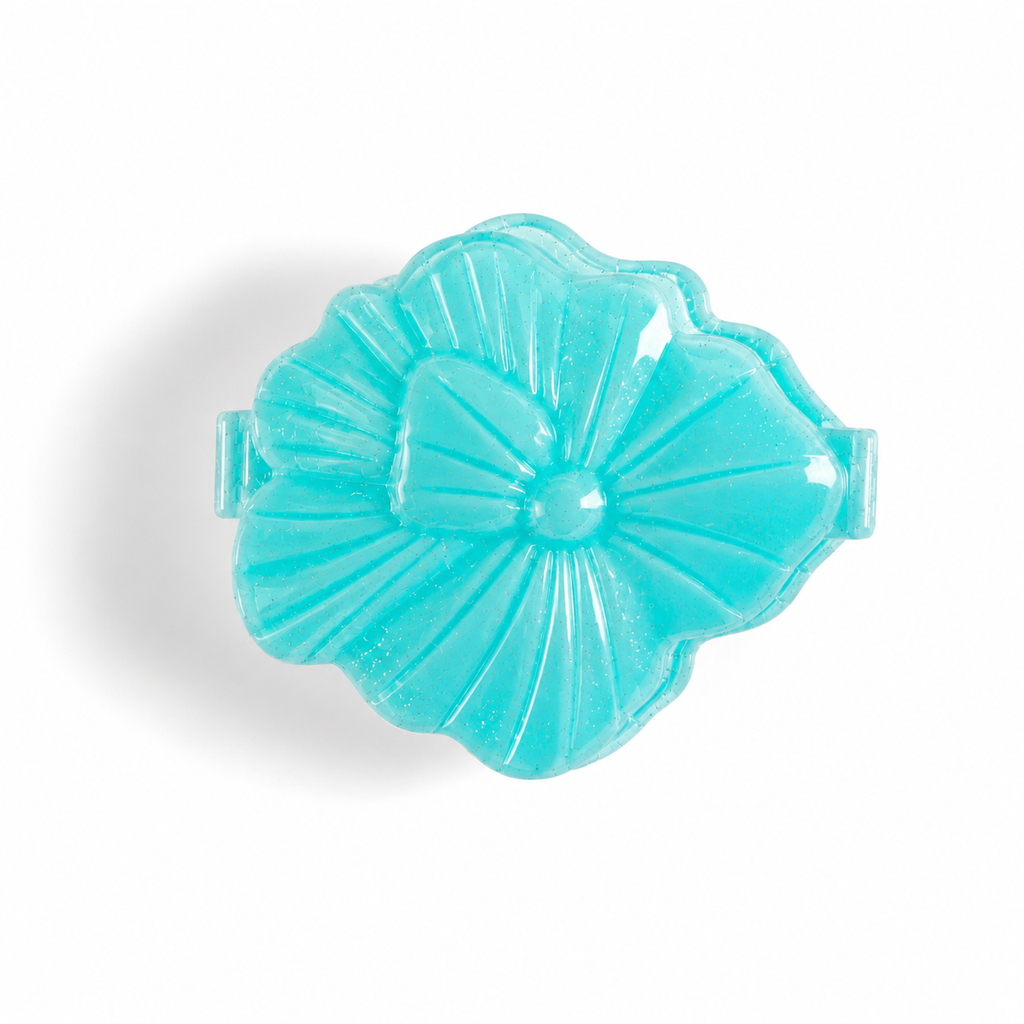 Turquoise Sweet Pea GaBBY Bows (10)