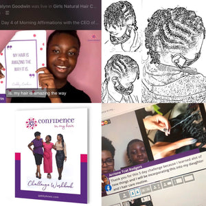 Confidence in my Hair Challenge Workbook and Videos