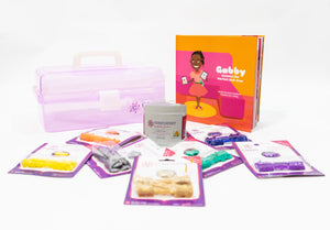 Non-slip and stay-put barrettes and hair bows for black girls that won't fall out and clean plant-based hair products for girls’ natural hair that maintain styles and moisture for days, keep your hair accessories organized with this caboodle box and inspire your girl to dream big with black girl magic